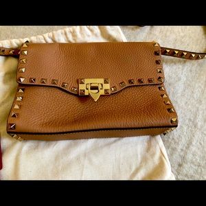 Valentino rock stud gorgeous shoulder bag